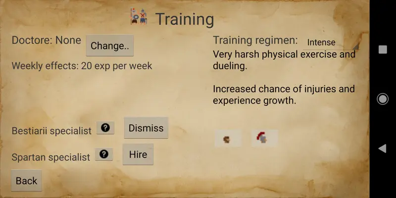 Gladiator Manager android App screenshot 6